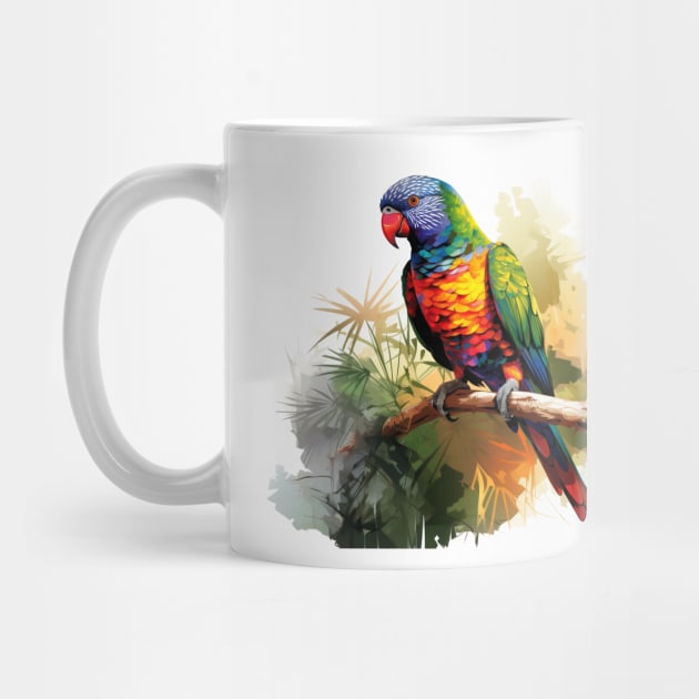 Rainbow Lorikeet by zooleisurelife